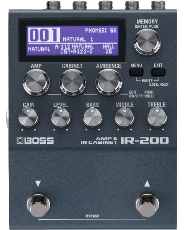 BOSS IR-200 IR DE PANTALLA Y AMPLIFICADOR