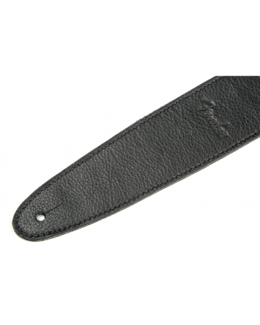Fender Artisan Crafted Leather Strap, 2.5" Black