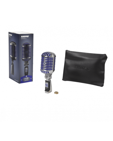 Shure Super 55 Micrófono Dinámico Vocal Clásico años 50'