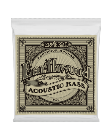 ERNIE BALL 2070 JUEGO CUERDAS BAJO ACÚSTICO EARTHWOOD PHOSPHOR BRONZE