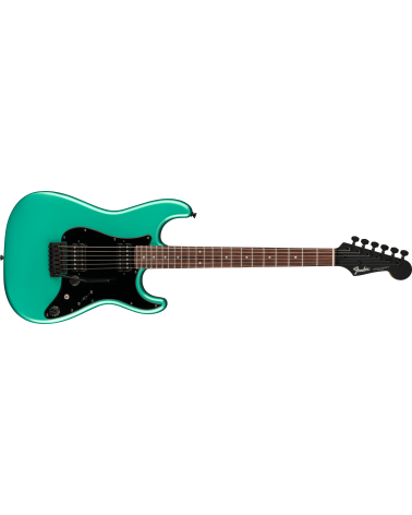 Fender Stratocaster HH de la serie Boxer, diapasón de palisandro, verde Sherwood metálico