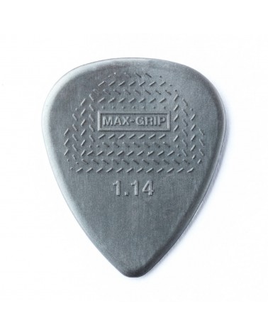 JIM DUNLOP MAX-GRIP NYLON STANDARD PICK 1.14MM