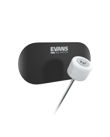 EVANS EQPB2 Parche doble para pedal EQ de Evans, nailon negro