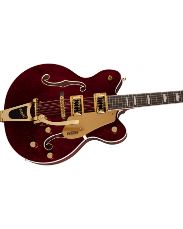 Gretsch G5422TG Electromatic Classic Hollow Body Double-Cut with Bigsby and Gold Hardware, Laurel Fingerboard, Walnut Stain