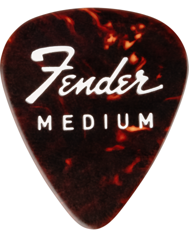 Fender Fine Electric Pick Tin (12) Lata de 12 púas