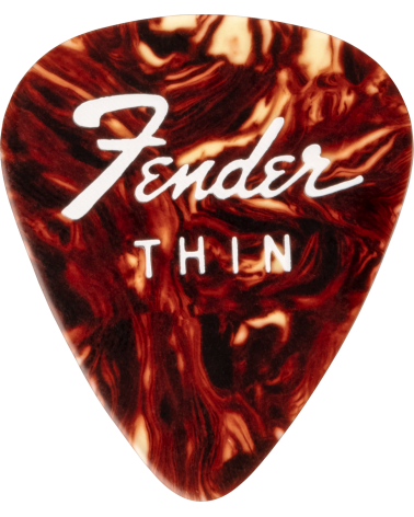 Fender Fine Electric Pick Tin (12) Lata de 12 púas