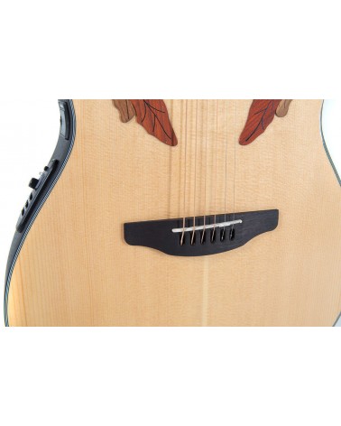 Ovation Guitarra electro-acústica Celebrity Elite Mid Cutaway CE44-4-G NATURAL