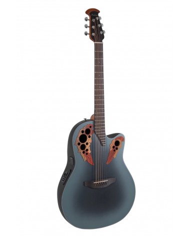 OVATION GUITARRA ELECTRO-ACÚSTICA CELEBRITY ELITE MID CUTAWAY Reverse Blue Burst CE44-RBB-G