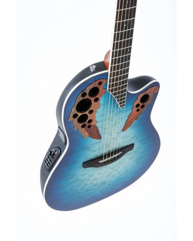 OVATION GUITARRA ELECTRO-ACÚSTICA CELEBRITY ELITE PLUS SUPER SHALLOW  Regal to Natural CE48P-RG-G