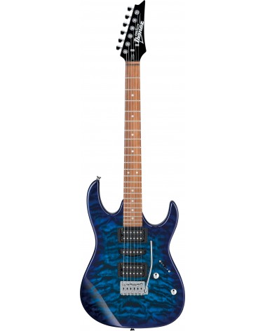 Ibanez GRX70QA-TBB - Transparent Blue Burst