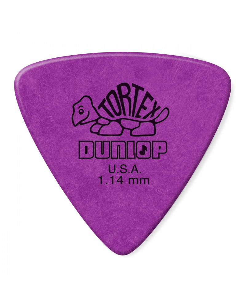 Púa Jim Dunlop 431R-114 Tortex Triangle 1.14mm