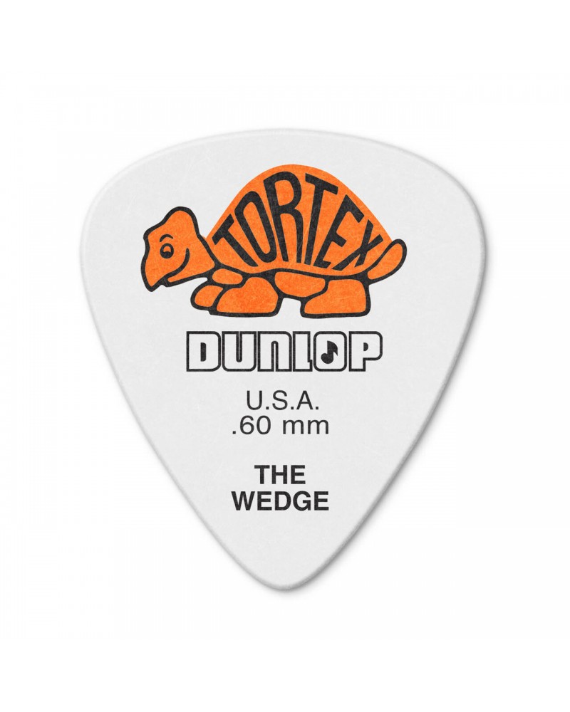 Púa Jim Dunlop 424R-060 Tortex Wedge 0.60mm