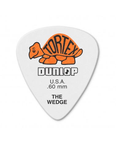 Púa Jim Dunlop 424R-060 Tortex Wedge 0.60mm