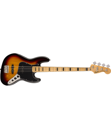 Squier Classic Vibe '70s Jazz Bass, Maple Fingerboard, 3-Color Sunburst