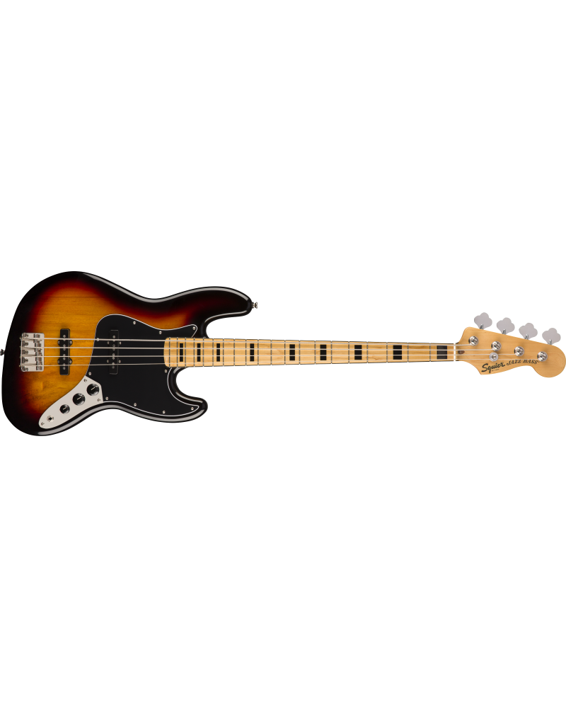 Squier Classic Vibe '70s Jazz Bass, Maple Fingerboard, 3-Color Sunburst