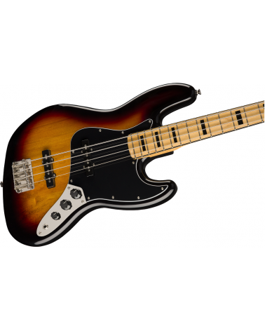 Squier Classic Vibe '70s Jazz Bass, Maple Fingerboard, 3-Color Sunburst