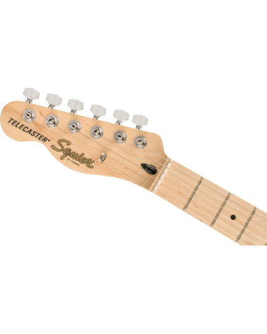 Squier Affinity Series Telecaster Left-Handed, Maple Fingerboard, Black Pickguard, Butterscotch Blonde