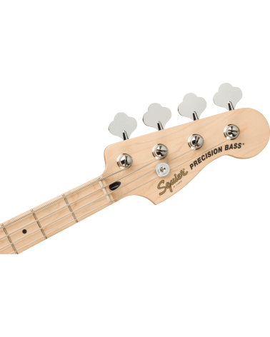 Squier Affinity Series Precision Bass PJ, Maple Fingerboard, Black Pickguard, Olympic White