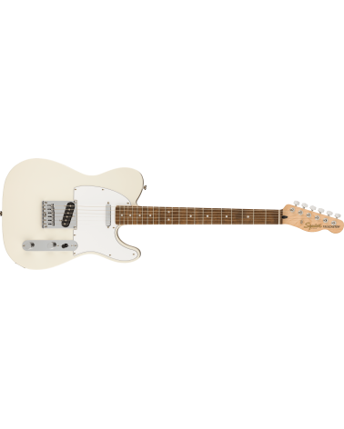 Squier Affinity Series Telecaster, Laurel Fingerboard, White Pickguard, Olympic White