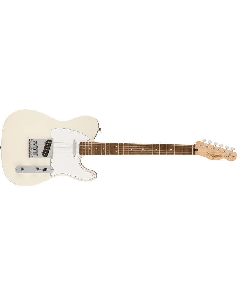 Squier Affinity Series Telecaster, Laurel Fingerboard, White Pickguard, Olympic White