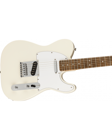 Squier Affinity Series Telecaster, Laurel Fingerboard, White Pickguard, Olympic White