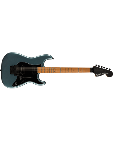 Contemporary Stratocaster® HH FR, Roasted Maple Fingerboard, Black Pickguard, Gunmetal Metallic