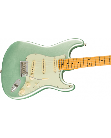 Fender American Professional II Stratocaster, Maple Fingerboard, Mystic Surf Green