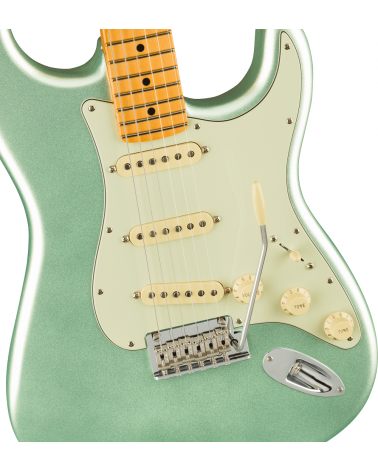 Fender American Professional II Stratocaster, Maple Fingerboard, Mystic Surf Green