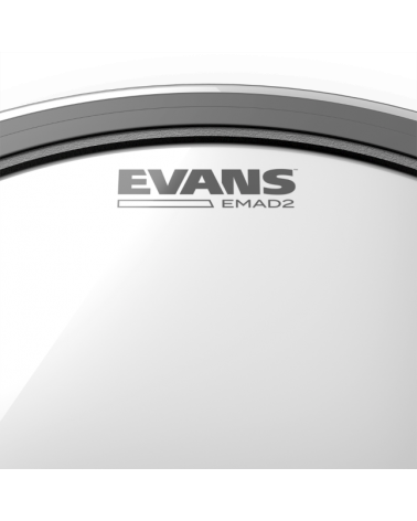 EVANS BD22EMAD2 Batidor de bombo transparente 22"