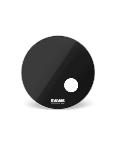 EVANS BD22RB EQ3. Resonante de bombo negro 22"