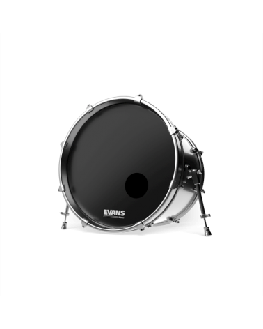 EVANS BD22RB EQ3. Resonante de bombo negro 22"