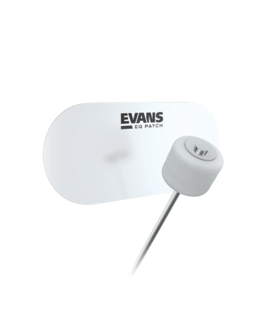 EVANS EQPC2 Parche doble EQ plástico transparente