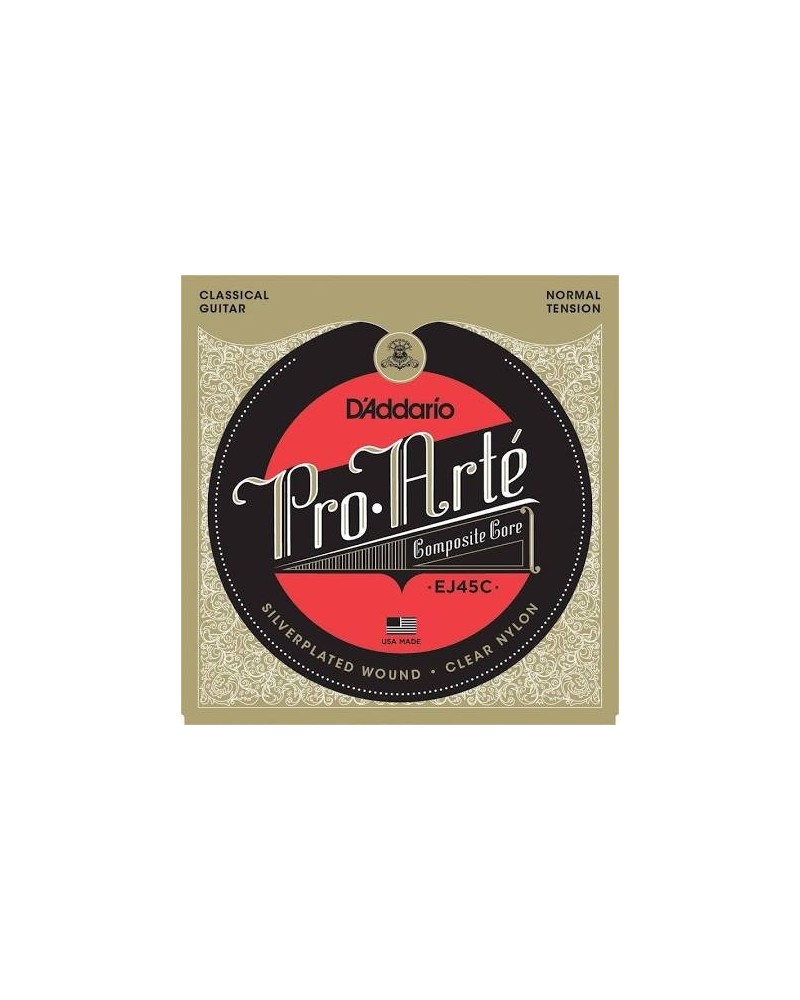 D'Addario EJ45C Pro-Arté compuesto, tensión normal