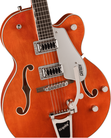 Gretsch G5420T Electromatic Classic Hollow Body Single-Cut with Bigsby, Laurel Fingerboard, Orange Stain