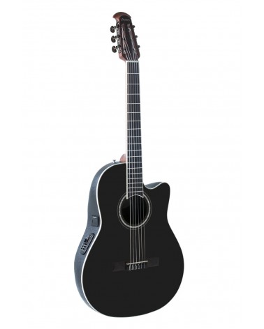 OVATION CELEBRITY CS STANDARD MID CUTAWAY BLACK CS24C-5G-G