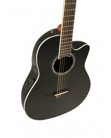 OVATION CELEBRITY CS STANDARD MID CUTAWAY BLACK CS24C-5G-G