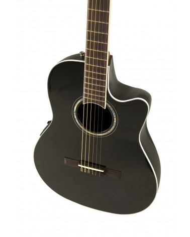 OVATION CELEBRITY CS STANDARD MID CUTAWAY BLACK CS24C-5G-G