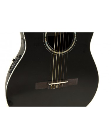 OVATION CELEBRITY CS STANDARD MID CUTAWAY BLACK CS24C-5G-G