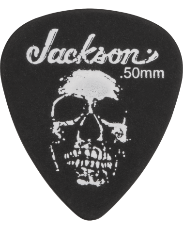 Jackson 451 Skull Picks, Black, Thin .50mm