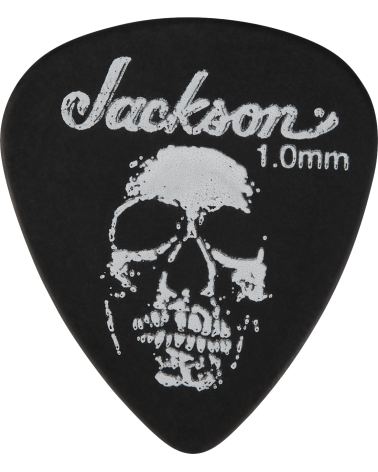 Jackson 451 Skull Picks, Black, Heavy 1mm