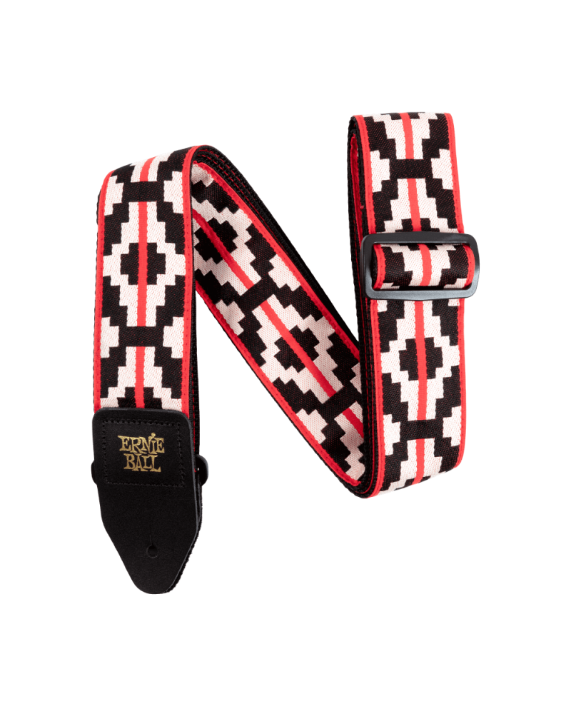 Correa Ernie Ball Ristra Red Jacquard 5322