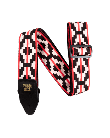 Correa Ernie Ball Ristra Red Jacquard 5322