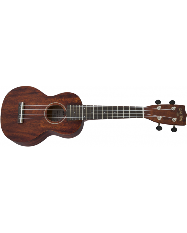 GRETSCH G9100 Soprano Standard Ukulele with Gig Bag, Ovangkol Fingerboard, Vintage Mahogany Stain