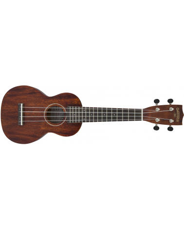 GRETSCH G9100 Soprano Standard Ukulele with Gig Bag, Ovangkol Fingerboard, Vintage Mahogany Stain