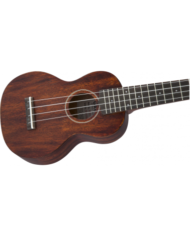 GRETSCH G9100 Soprano Standard Ukulele with Gig Bag, Ovangkol Fingerboard, Vintage Mahogany Stain