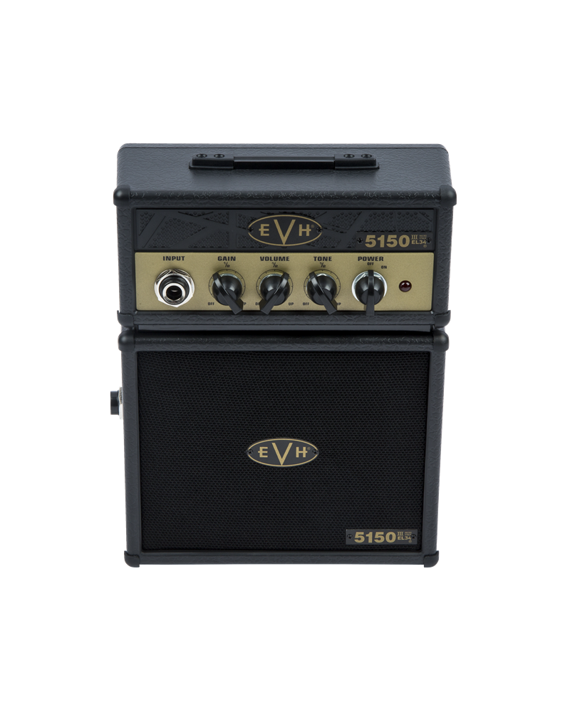 EVH 5150III EL34 Micro Stack, Black and Gold