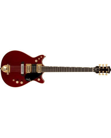GRETSCH G6131-MY-RB Limited Edition Malcolm Young Signature Jet, Ebony Fingerboard, Vintage Firebird Red