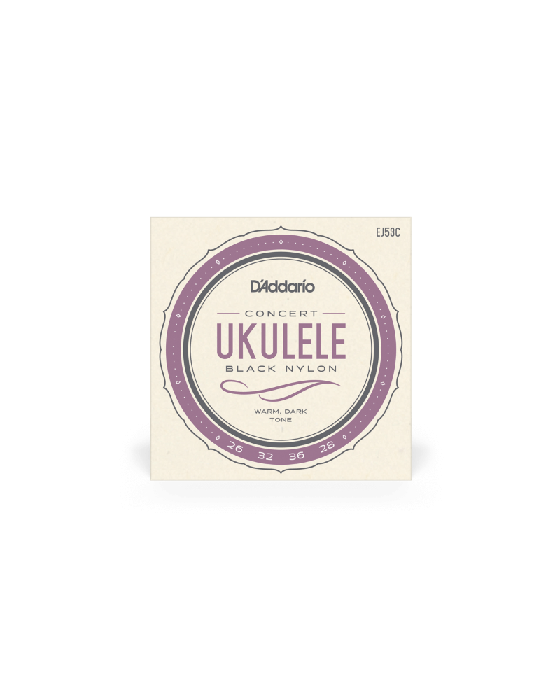 D'ADDARIO  EJ53C. Pro-Arté. Cuerdas rectificadas para ukelele, concierto