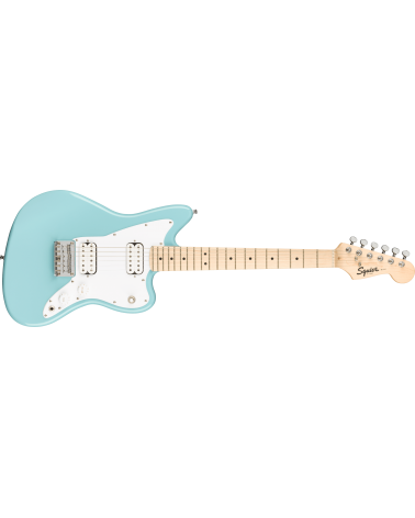 Squier Mini Jazzmaster HH, Maple Fingerboard, Daphne Blue