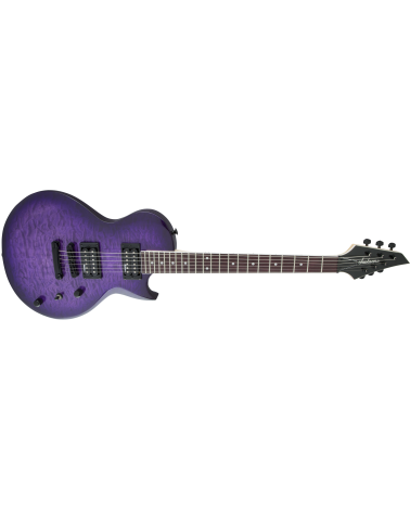 JS Series Monarkh SC JS22Q, Amaranth Fingerboard, Transparent Purple Burst